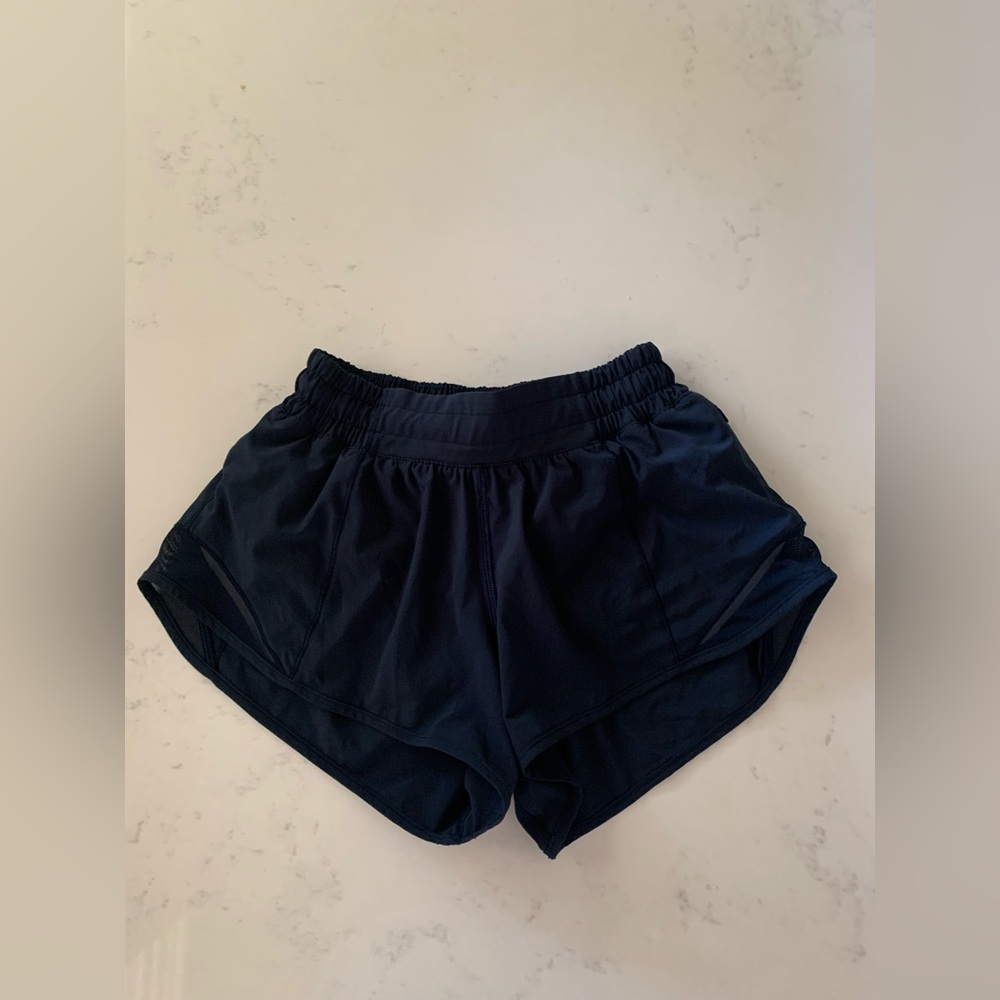 Lululemon Athletica Navy Blue Athletic Shorts